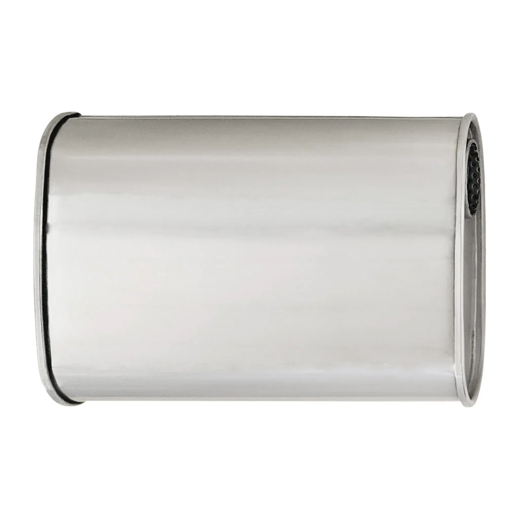 10" x 4" Offset/Centre (F) Configurations Mufflers | Stainless 409 | Select Your Size Length and Internal Options - Image 3