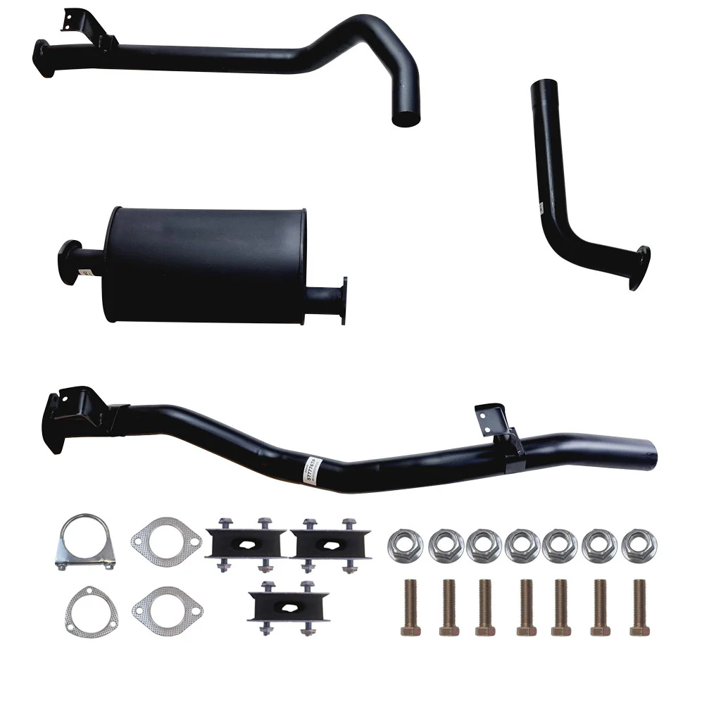 2.5 Inch Exhaust With Muff For Landcruiser HZJ75 Ute, Troop And HZJ78 4.2L 1HZ - Image 3