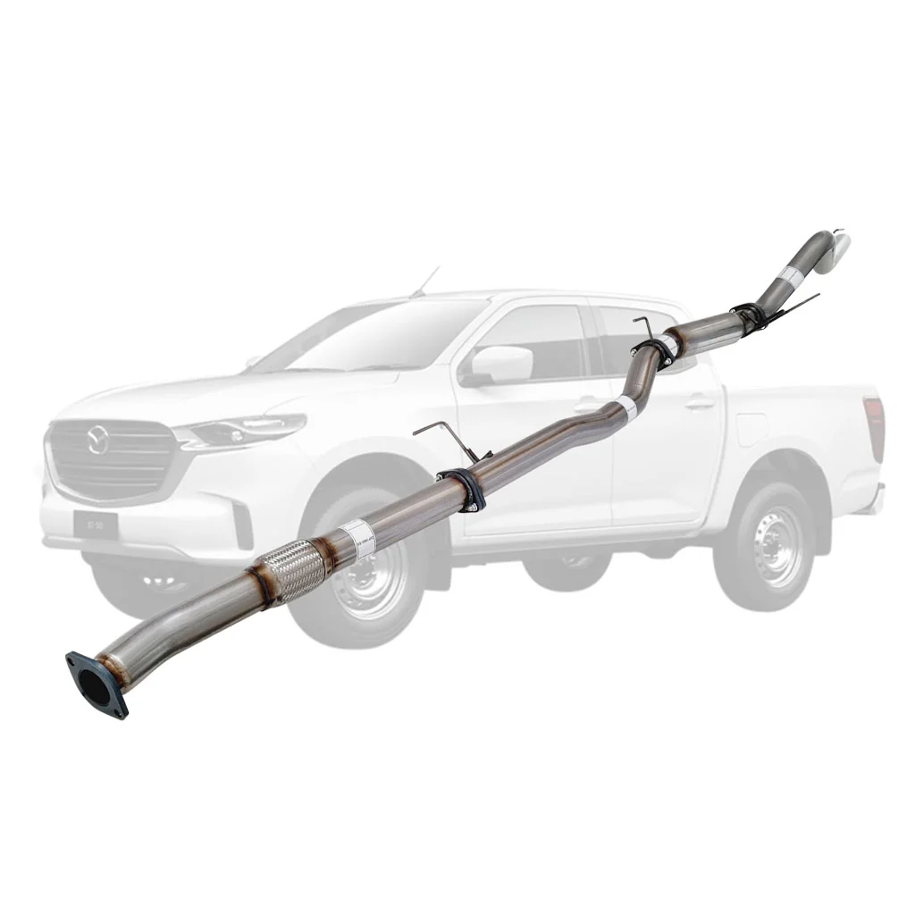 Mazda BT-50 2021 Onwards 3L 3 Inch DPF Back Exhaust - Image 3