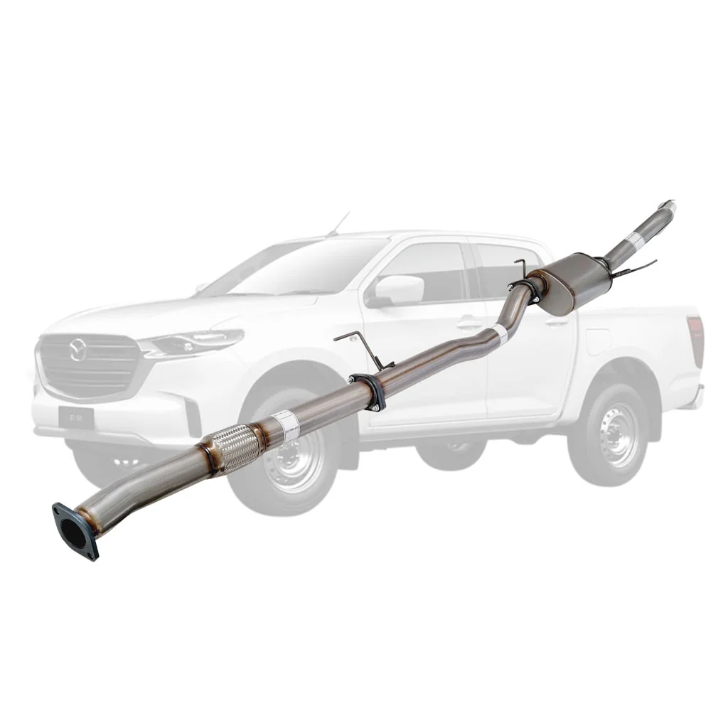 Mazda BT-50 2021 Onwards 3L 3 Inch DPF Back Exhaust - Image 5